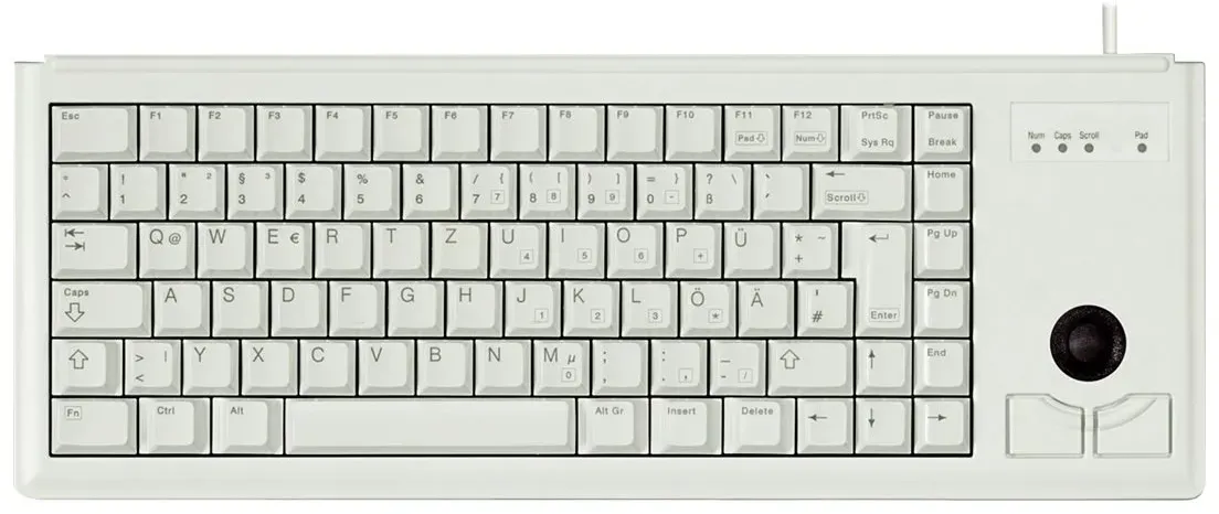 Preisvergleich Produktbild Cherry Compact-Keyboard G84-4400 - Tastatur - USB