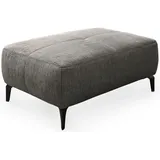 Jockenhöfer Hocker JOCKENHÖFER GRUPPE "Salo", grau (dunkelgrau), B:114cm T:81cm, Hocker, Hocker, im Retrolook mit Wellenunterfederung und frei im Raum stellbar