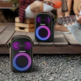 Tronsmart Halo 100 18 h, Akkubetrieb), Bluetooth Lautsprecher, Schwarz
