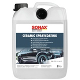 SONAX Ceramic SprayCoating (5 Liter) Sprühkonservierer mit SI-Carbon-Technologie, intensiviert Farben und schützt den Lack bis zu 4 Monate | Art-Nr. 02575000,