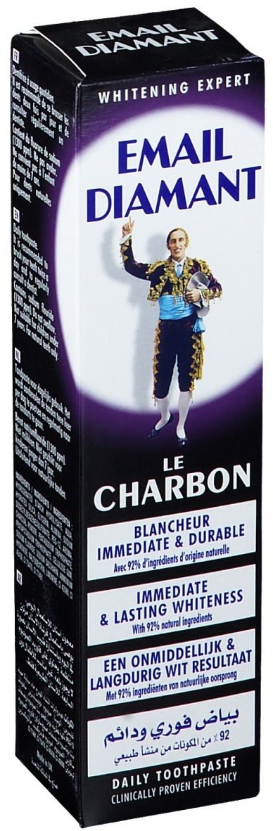 Email Diamant Le Charbon Dentifrice 75 ml dentifrice(s)
