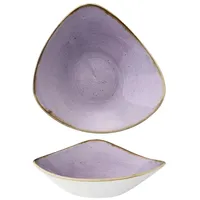 Churchill 12 x Schale dreieckig 23,5cm STONECAST lavender
