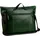 LEONHARD HEYDEN Porto Messenger Leder 38 cm grün