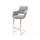 DeLife Barstuhl Yago-Flex 60 x 110 x 58 cm Silbergrau