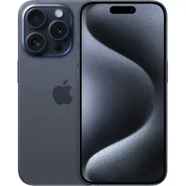 Apple iPhone 15 Pro 128 GB Titan Blau