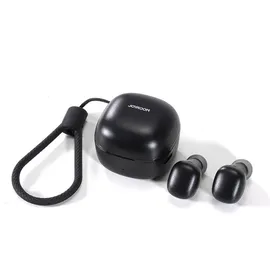 Joyroom Kabellose Kopfhörer, Bluetooth 5.2, IP54 210 mAh (insgesamt), Schwarz (MG-C05) (black)