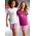 PETITE FLEUR Pyjama Lila/Weiß 110/116