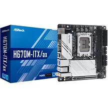ASRock H670M-ITX/AX 1700 Sockel 2 DDR4 1808793 Schwarz