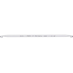 addi Tunesische Doppelhäkelnadel, Aluminium, Länge: 15 cm