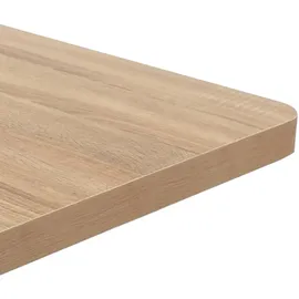 vidaXL Bistrotisch 50 x 75 x 50 cm hellbraun