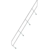 Günzburger MUNK zweiter Handlauf Aluminium-Treppe 45° 13 Stufen