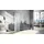 Vladon Wandgarderobe Carlton 209 x 193 x 35 cm Anthrazit matt/Beton Oxid Optik