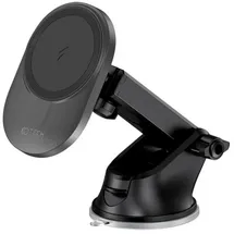 techprotect Handyhalterung kompatibel mit MagSafe mit induktivem Ladegerät 15W schwarz