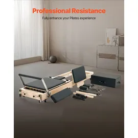 Vevor Pilates Reformer Braun