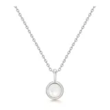 ANIA HAIE Kette Mother of Pearl Silber