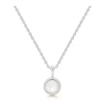 ANIA HAIE Kette Mother of Pearl Silber