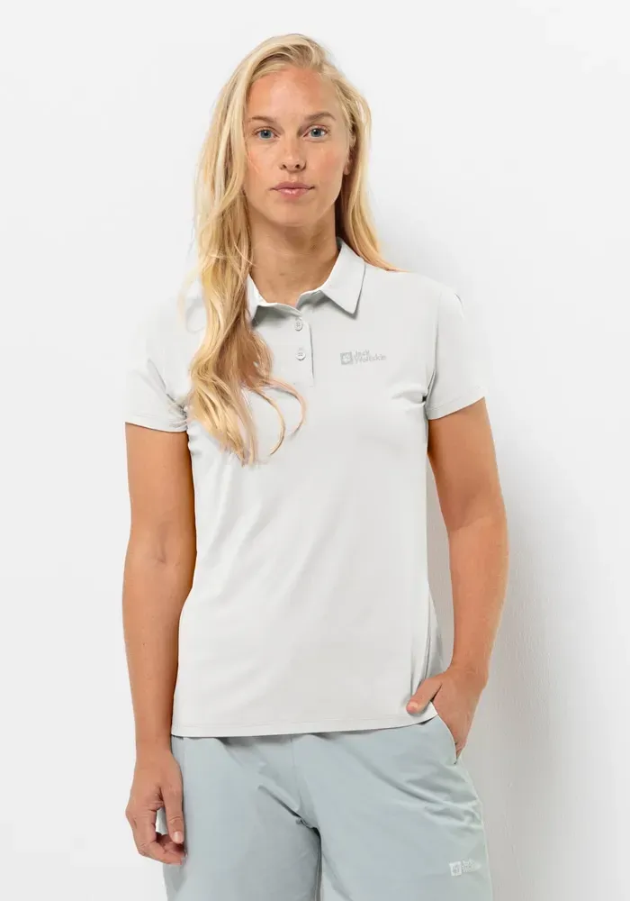 Jack Wolfskin Poloshirt »PRELIGHT TRAIL POLO W« Jack Wolfskin stark-white S (36)