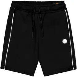 Shorts ALPHA INDUSTRIES "Alpha Industries Men - Shorts Alpha Studio RL Shorts", Herren, Gr. M, Normalgrößen, schwarz, Obermaterial: 80% Baumwolle, 20% Polyester, Hosen