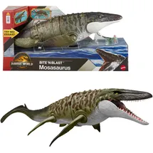Jurassic World Rebirth Feature Mosasaurus 22 cm - Grün/Grau