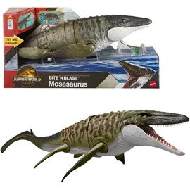 Jurassic World Rebirth Feature Mosasaurus 22 cm - Grün/Grau