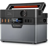 Allpowers Tragbares Kraftwerk 288 Wh / 78000 mAh Mobile Stromversorgung Solargeneratoren 300 W