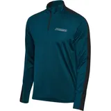 hummel hmlTE STRENGTH PL HALF ZIP grau | Gr.: XL