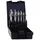 EXACT Flachsenker 6teilig 2,5 mm/3,3 mm/4,2 mm/5 mm/6,8 mm/8,5 mm Zylinderschaft 1 Set