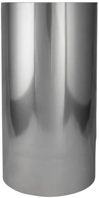 Bertrams Vle Rohrelement 17RL250-130 250 mm, Ø 130 x 0,6 mm, Edelstahl 1.4301