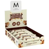 More Nutrition More Protein Bar, 10 x 50 g Riegel, White Chocolate Peanut Caramel