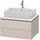 Duravit Waschtischunterschrank 2 Schubkästen 72 x 40 x 54,7 cm Taupe Supermatt