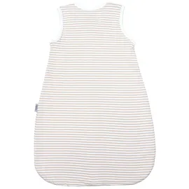 TupTam Sommerschlafsack Kleine Kinder" Gr. 74, beige Streifenmuster beige), Schlafsäcke, Baby, L: 80cm, Obermaterial: 100% Baumwolle, CO., L:80cm