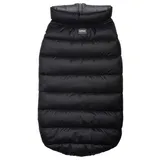 Red Dingo Puffer Hundemantel Schwarz/Grau 25 cm