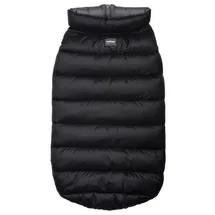 Red Dingo Puffer Hundemantel Schwarz/Grau 25 cm
