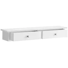 Songmics Wandregal 65 x 10 x 15 cm Weiß