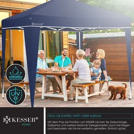 Kesser Faltpavillon 3 x 3 m blau