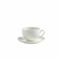 Maxwell & Williams Diamonds round Espressotasse mit Untertasse