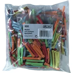 herlitz Lose: Nieten farbig sortiert VE=500 Stück