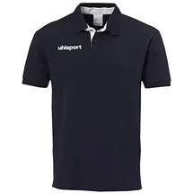 Uhlsport Essential Prime Poloshirt marine/weiss 140