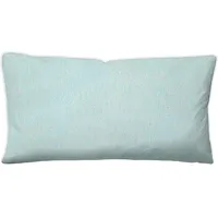 Biberna 0840500 Melange-Flanell Kopfkissenbezug ciel 1x 40x80 cm