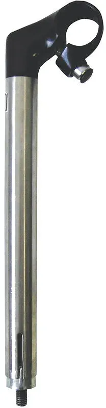 ergotec Vorbau Cat Tube 40 mm schwarz-silber 25,4 mm 22,2 mm 30°