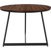andas Esstisch »Adak«, (1 St.), mit Tischplatte in Walnußoptik mit fühlbare Struktur, Höhe 78 cm, braun