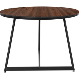 andas Esstisch »Adak«, (1 St.), mit Tischplatte in Walnußoptik mit fühlbare Struktur, Höhe 78 cm, braun