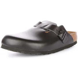 Birkenstock Boston Naturleder schmal schwarz 36