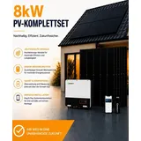 8000W PV-Komplettset mit 8000W Wechselrichter + Jolywood 450W Module
