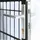 Home Deluxe Doppelstabmatten Gartentor Portarius 1,6 m anthrazit