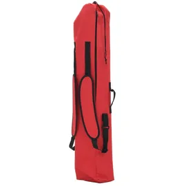 vidaXL Hängematte mit faltbarem Ständer Rot