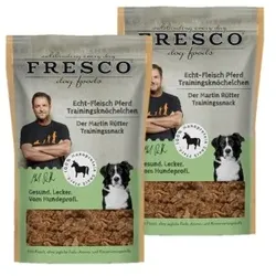 FRESCO M. Rütter Trainingsknöchelchen 2x150g Echt-Fleisch Pferd