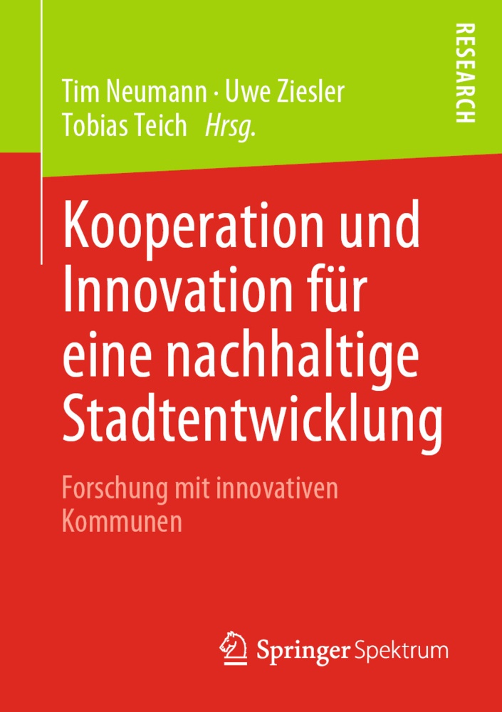 Kooperation Und Innovation Für Eine Nachhaltige Stadtentwicklung  Kartoniert (TB)