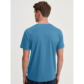 CALIDA T-Shirt RMX Sleep Holiday Blau XXL (58/60)