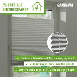 GARDINIA Thermo-Plissee EasyFix 50 x 130 cm Weiß